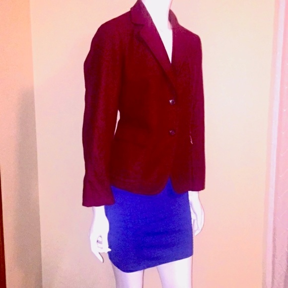 J Crew Women wool jacket/ blazer size M, - Picture 3 of 5